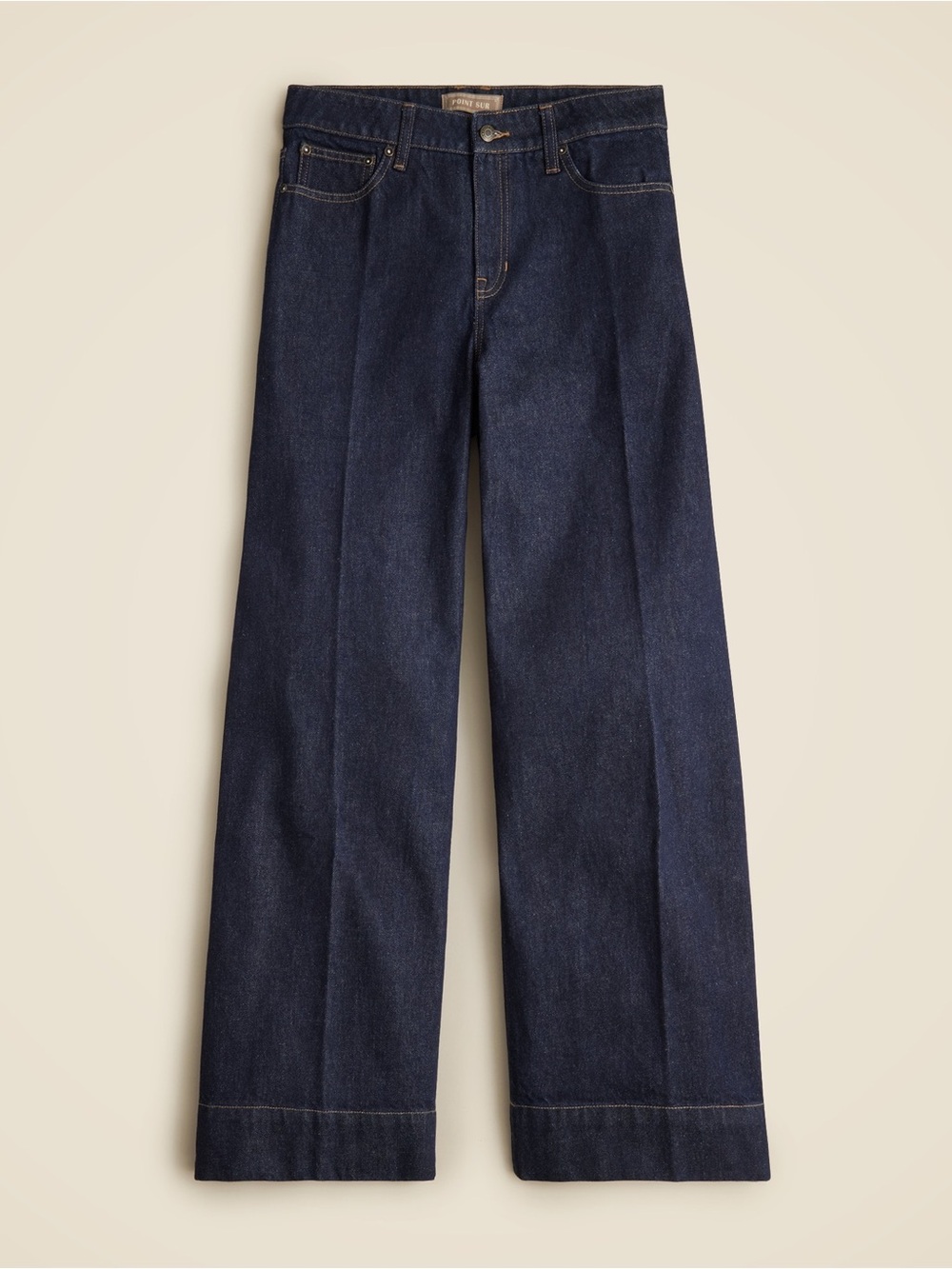 J.Crew Point Sur puddle jean in Rinse wash